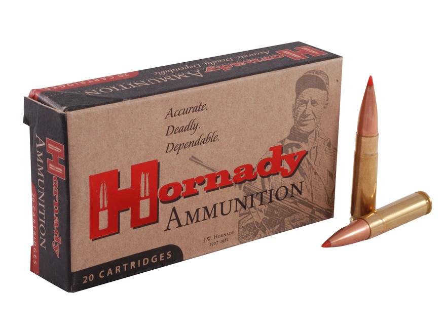 Büchsenpatrone Hornady BLACK® 208 gr A-MAX® Black™ Subsonic .300 BLK - VE 20 Schuss