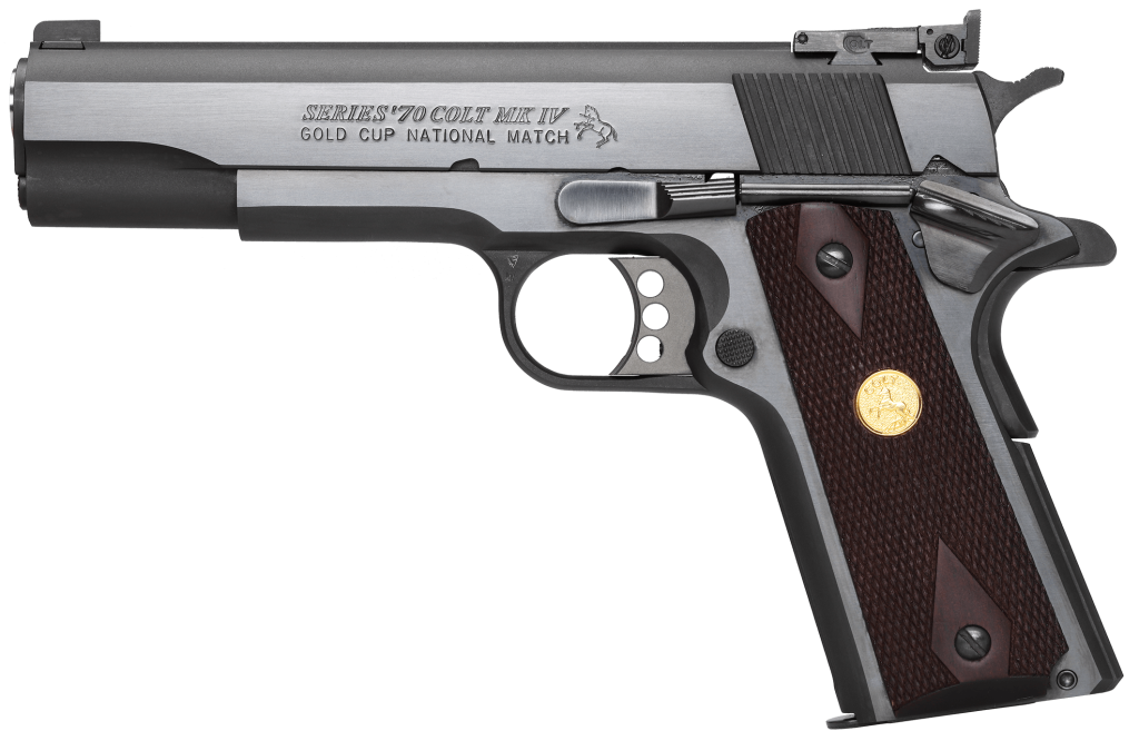 Pistole Colt 1911 Gold Cup National Match 5'' .45 ACP - brüniert