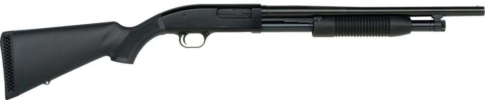 Vorderschaftrepetierflinte Maverick 88-Security 18.5" 12/76 - Schwarz - 6 Schuss