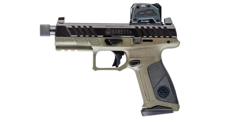 Pistole Beretta APX A1 Full Size Tactical optic ready 9mm Para - OD Green